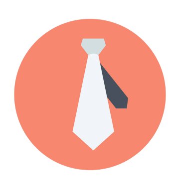 Kravat vektör çizim renkli