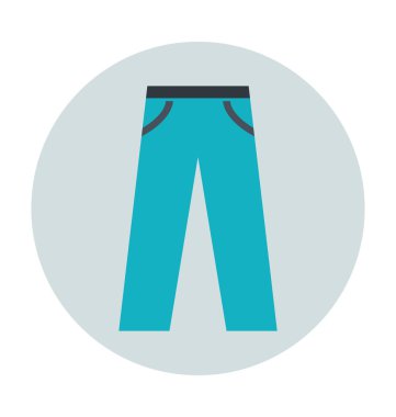 Pantolon renkli vektör çizim