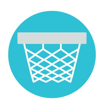 Sedyeyi renkli vektör simgesi