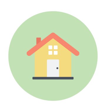 Renkli vektör simge siper al