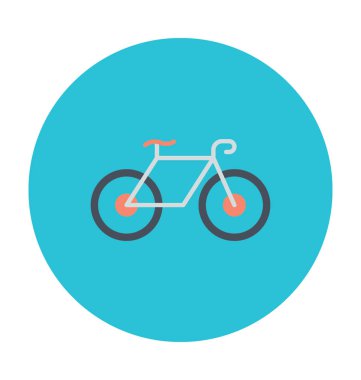 Döngüsü renkli vektör simgesi