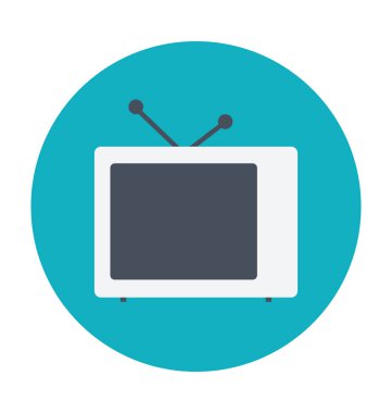 Aptal kutusu renkli vektör simgesi 