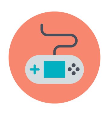 Gamepad renkli vektör simgesi
