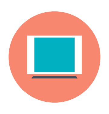 Tablet renkli vektör simgesi