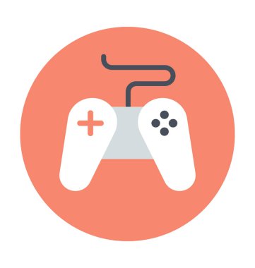 Gamepad renkli vektör simgesi