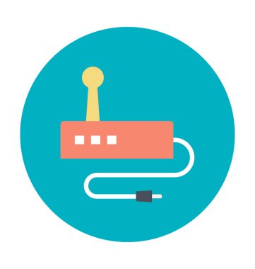 Oyun çubuğu renkli renkli vektör simgesi