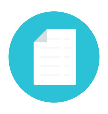 Renkli vektör simge düzenleme dosya