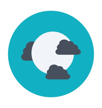 Karanlık renkli vektör simgesi