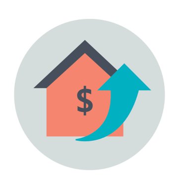 Özellik değeri renkli vektör simgesi