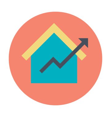 Özellik değeri renkli vektör simgesi