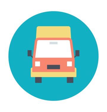 Van renkli vektör simgesi