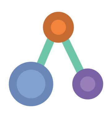 Pay işareti kalın vektör kutsal kişilerin resmi