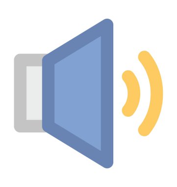 megafon kalın vektör simgesi