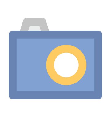 kamera kalın vektör simgesi