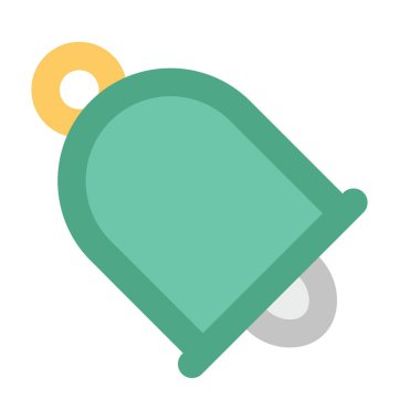 çan koyu vektör simgesi