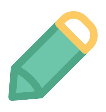 Kalem kalın vektör simgesi