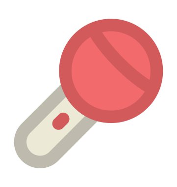 Mikrofon kalın vektör simgesi