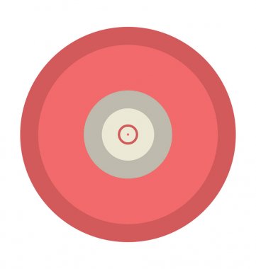 CD kalın vektör simgesi