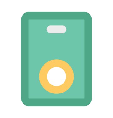 IPod kalın vektör simgesi