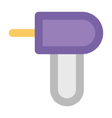 Matkap kalın vektör simgesi