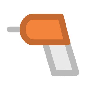 Matkap kalın vektör simgesi