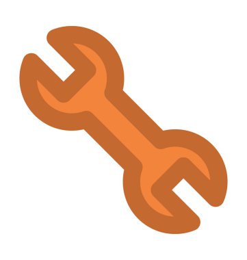 Kadın kalın vektör simgesi 