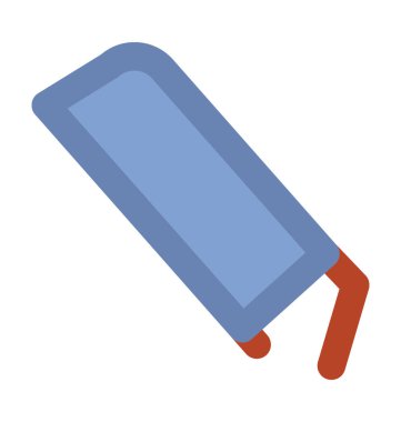 Kalın vektör simge eli gördü 