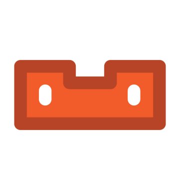 Tuğla kalın vektör simgesi 