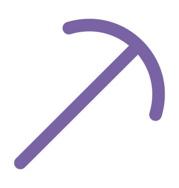 Balta kalın vektör simgesi