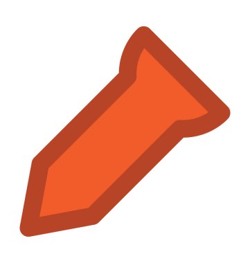 Cıvata aracı kalın vektör simgesi