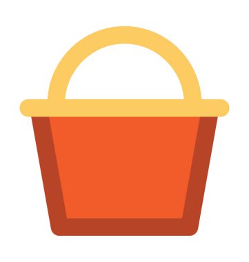 Kova kalın vektör simgesi