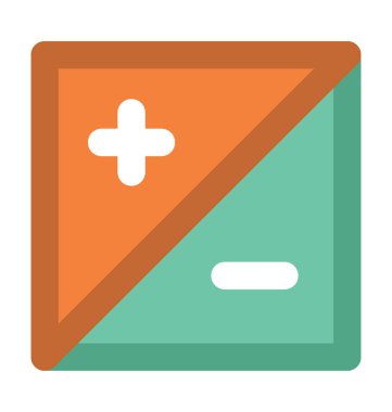 Düğme kalın vektör simgesini ayarla