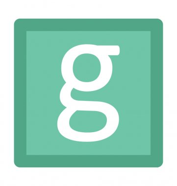 Google Logo kalın vektör simge