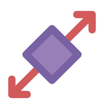 Kalın vektör simgesini genişletin