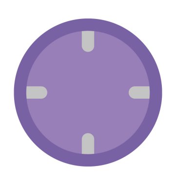 İnce artı kalın vektör simgesi