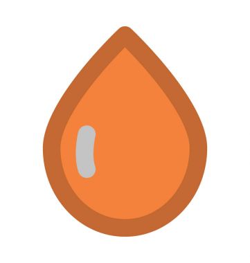 Kalın vektör simge damla