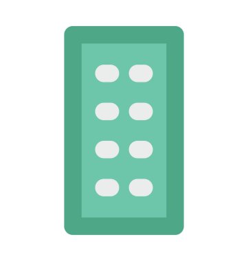 Uzak kalın vektör simgesi