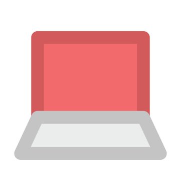 dizüstü kalın vektör simgesi