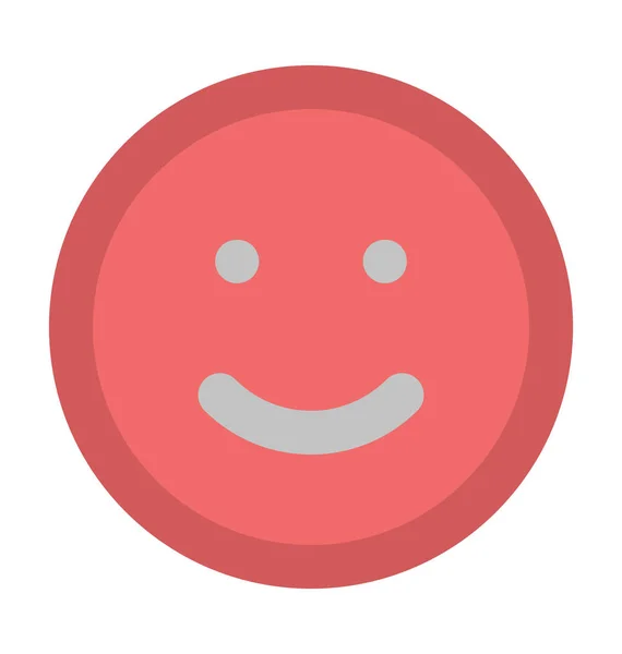 Smiley Face Bold เวกเตอร ไอคอน — ภาพเวกเตอร์สต็อก