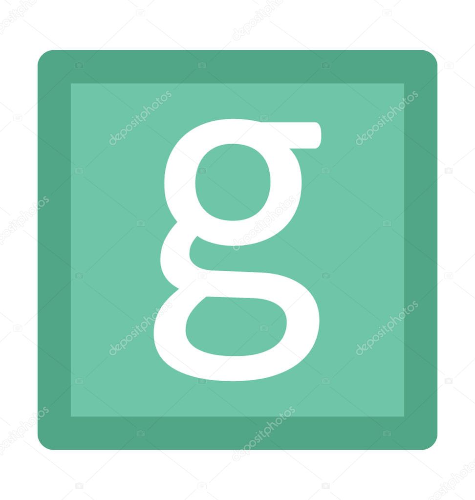 Google Logo Bold Vector Icon