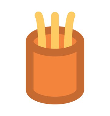 Kablosu kablosu kalın vektör simgesi