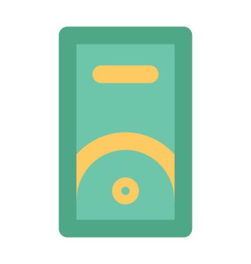 IPod kalın vektör simgesi