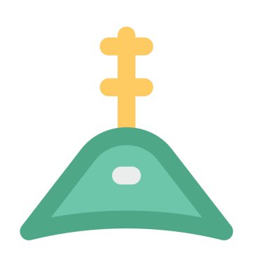 Balalayka kalın vektör simgesi