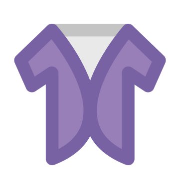 Bolero ceket kalın vektör simgesi