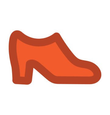 Bayanlar ayakkabı cesur vektör simgesi