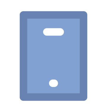 Mobil kalın vektör simgesi