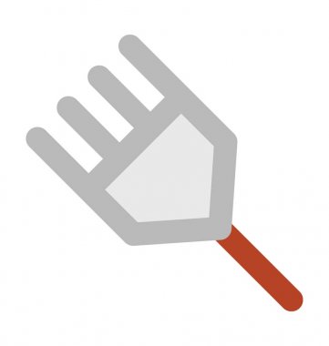 Fırça kalın vektör simge renklendirme