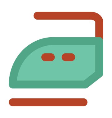 Demir kalın vektör simgesi