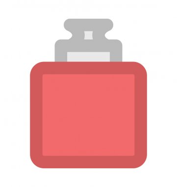 Parfüm kalın vektör simgesi