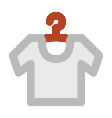 Askı kalın vektör simge forması